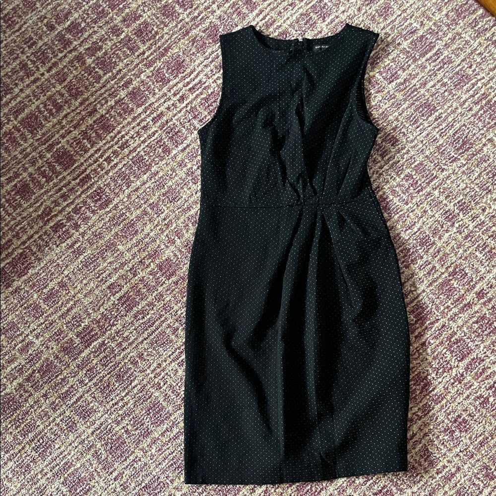 Banana Republic Black Midi Dress